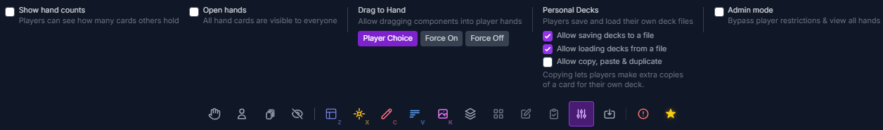 Personal Decks